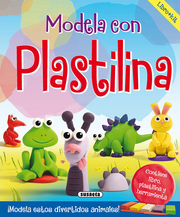 MODELA CON PLASTILINA, de SUSAETA, EQUIPO | portada del libro