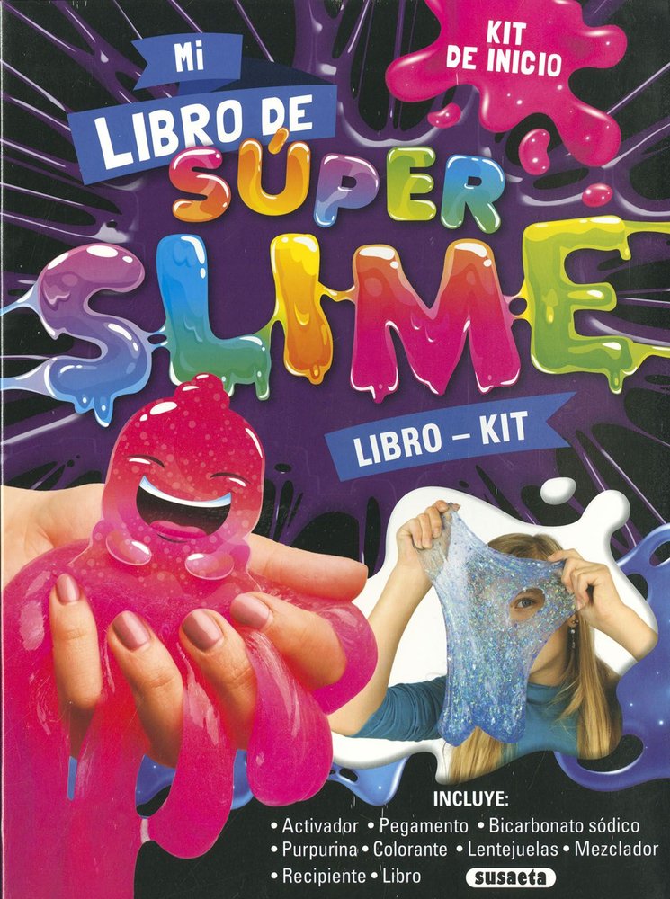 MI LIBRO DE SUPER SLIME, de SUSAETA EDICIONES | portada del libro