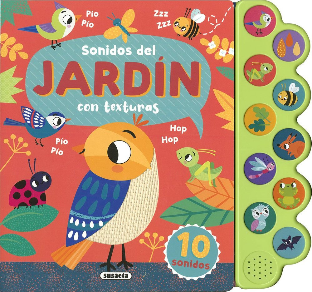 SONIDOS DEL JARDIN, de SUSAETA EDICIONES | portada del libro