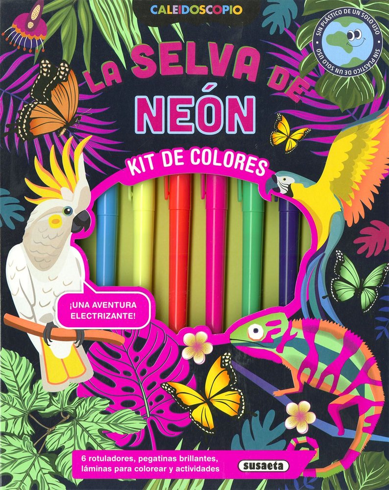 LA SELVA DE NEON, de SUSAETA EDICIONES | portada del libro