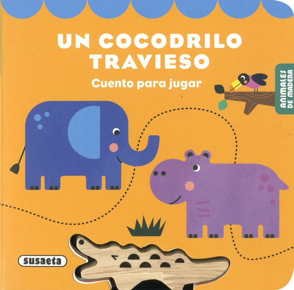 UN COCODRILO TRAVIESO, de SUSAETA EDICIONES | portada del libro