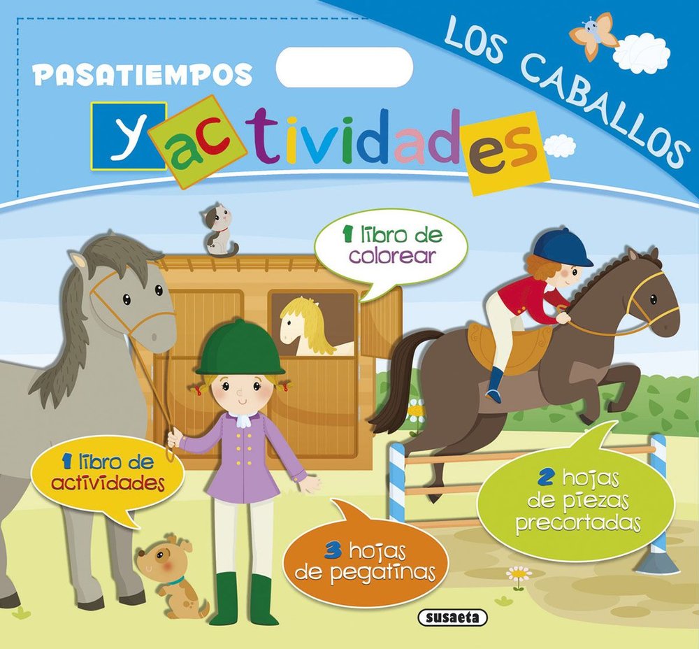 LOS CABALLOS, de SUSAETA, EQUIPO | portada del libro