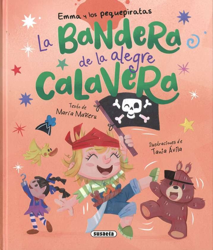 LA BANDERA DE LA ALEGRE CALAVERA, de MAÑERU, MARIA | portada del libro