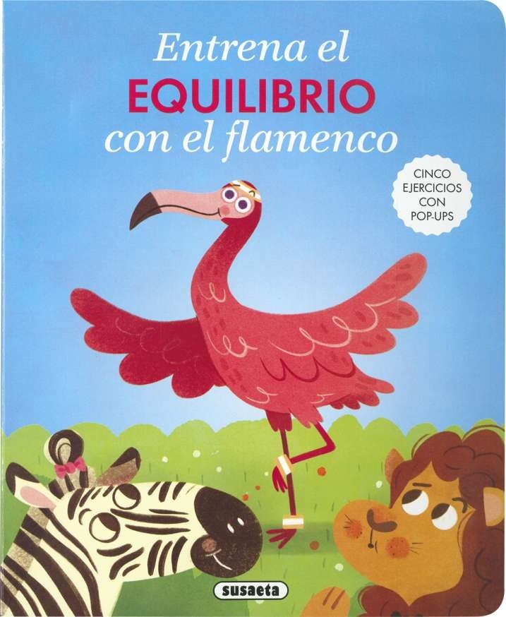 ENTRENA EL EQUILIBRIO CON EL FLAMENCO, de , SUSAETA EDICIONES | portada del libro