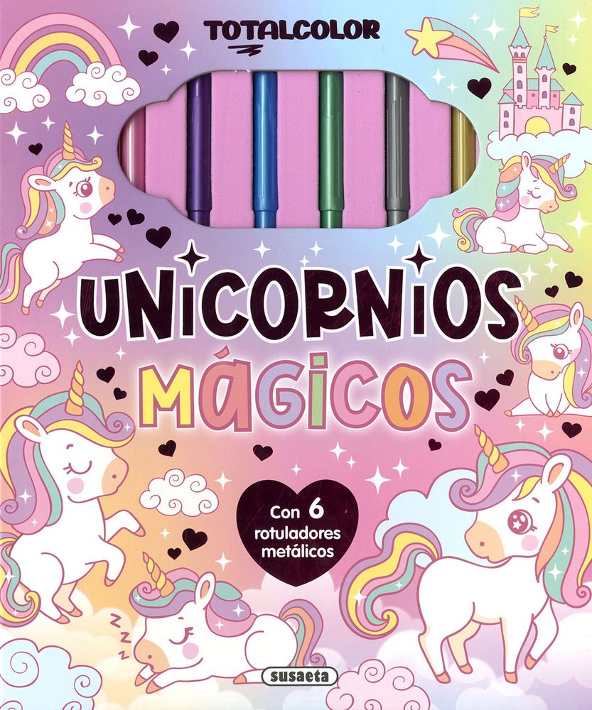 UNICORNIOS MAGICOS, de SUSAETA EDICIONES | portada del libro
