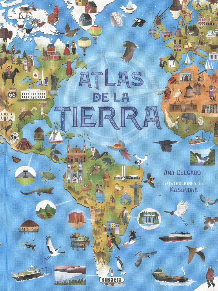 ATLAS DE LA TIERRA, de DELGADO, ANA | portada del libro