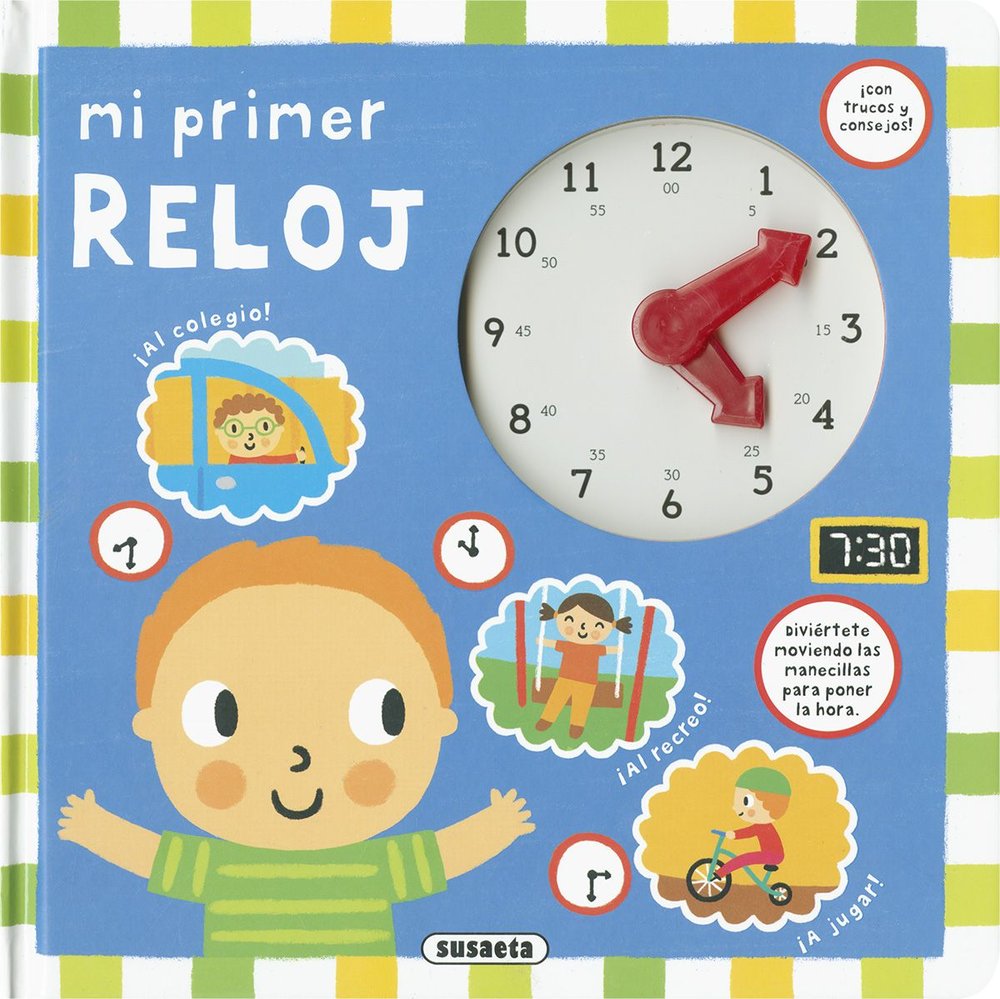 MI PRIMER RELOJ, de SUSAETA EDICIONES, | portada del libro
