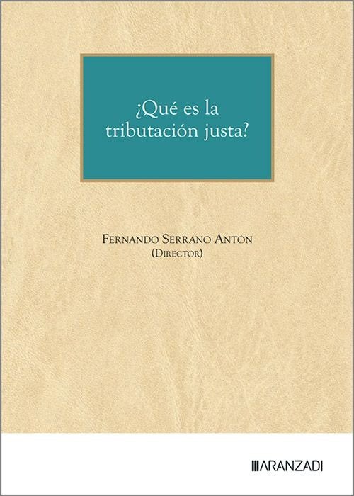TRIBUTACION JUSTA, de FERNANDO SERRANO ANTON | portada del libro