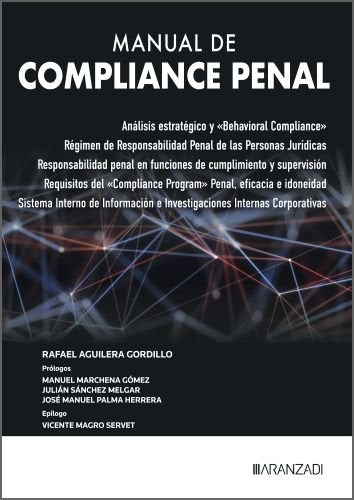 MANUAL DE COMPLIANCE PENAL, de RAFAEL AGUILERA GORDILLO | portada del libro