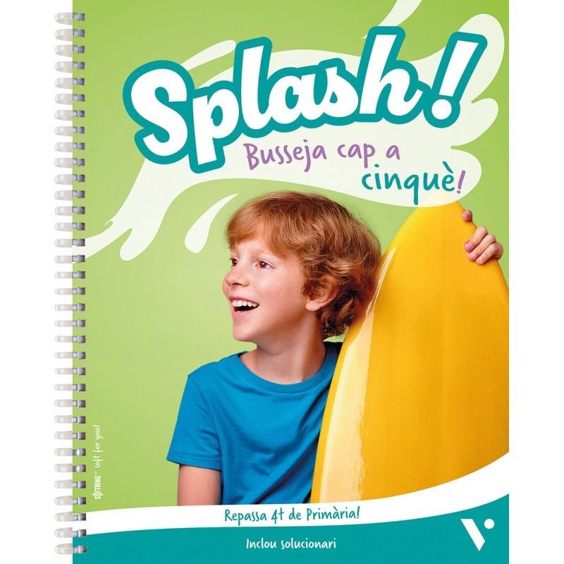 SPLASH 4! QUADERN VACANCES 4ER PRIMARIA | portada del libro