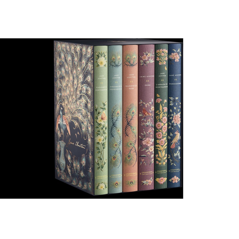 COFANETTO JANE AUSTEN EDIZIONE DI LUSSO 250° ANNIVERSARIO. CONTIENE 6 LIBRI, de RBA COLECCIONABLES | portada del libro