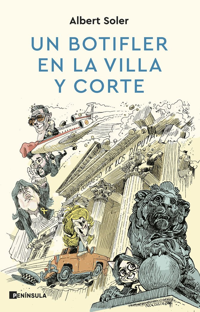 UN BOTIFLER EN LA VILLA Y CORTE, de ALBERT SOLER | portada del libro