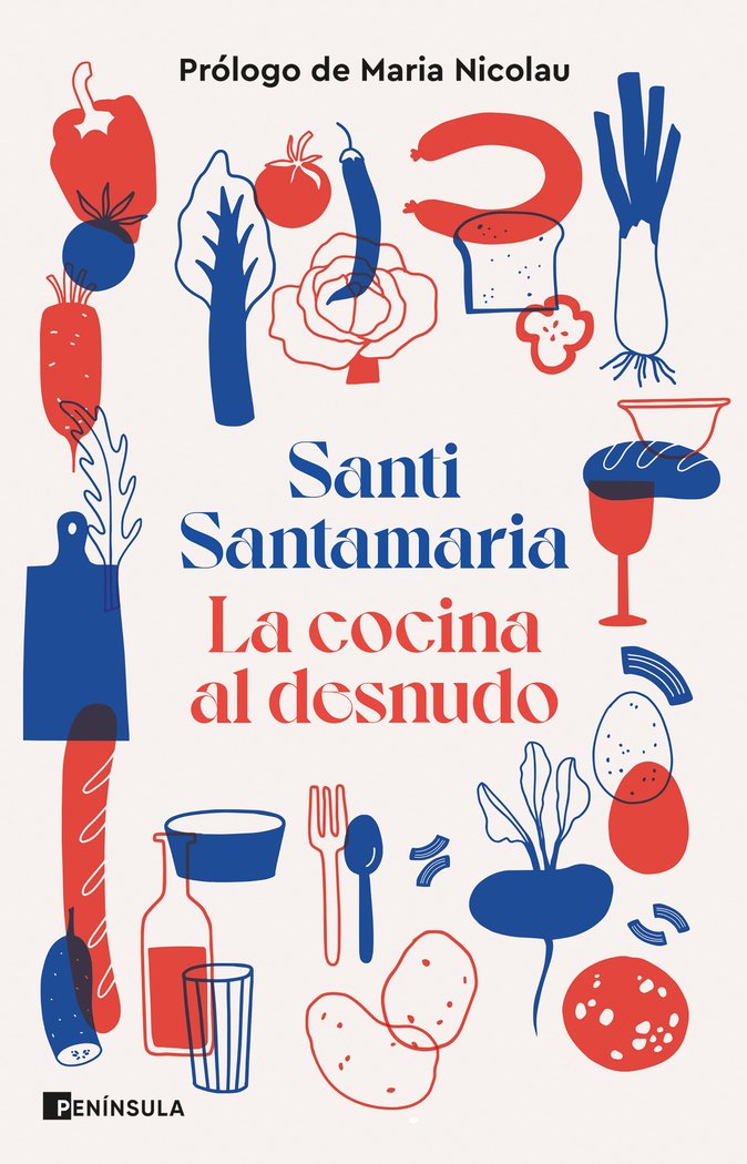 LA COCINA AL DESNUDO, de SANTI SANTAMARIA | portada del libro