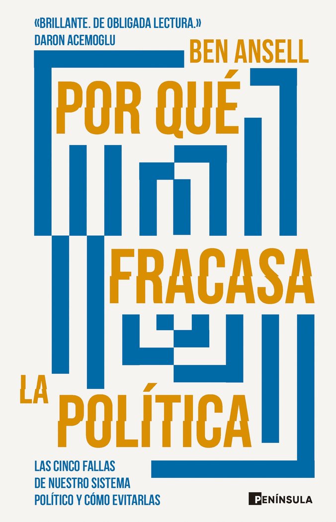 POR QUE FRACASA LA POLITICA, de BEN ANSWELL | portada del libro