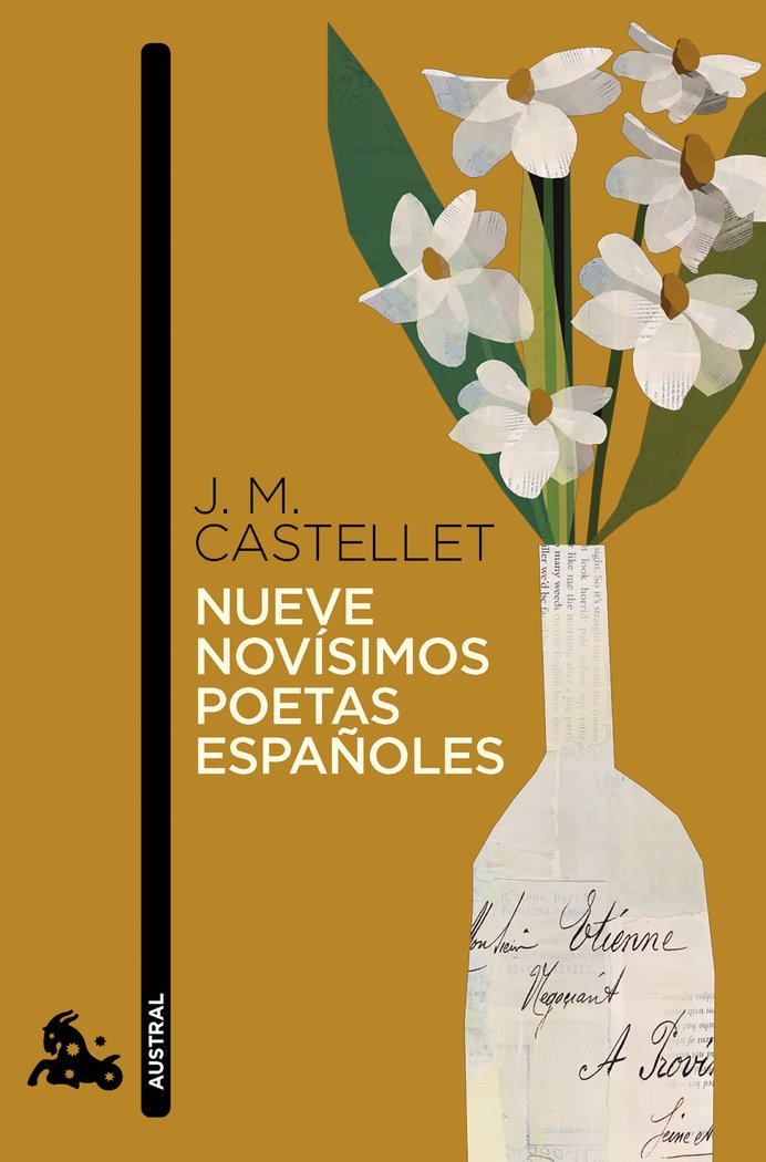 NUEVE NOVISIMOS POETAS ESPAÑOLES, de JOSEP MARIA CASTELLET | portada del libro