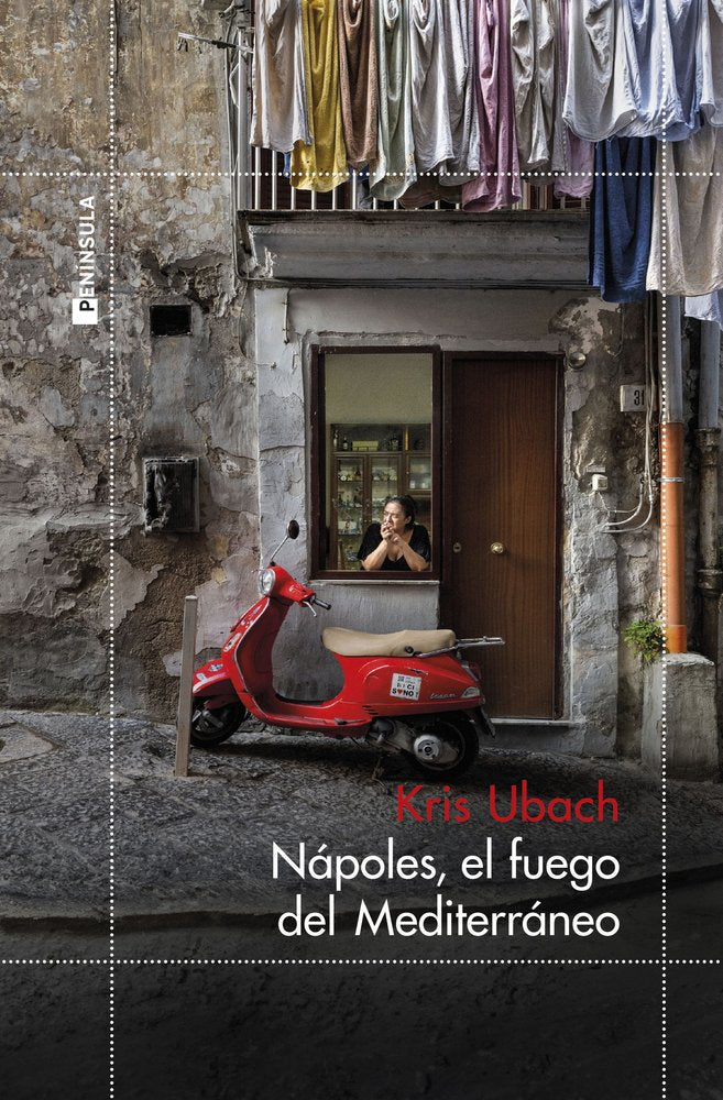 NAPOLES EL FUEGO DEL MEDITERRANEO, de KRIS UBACH | portada del libro