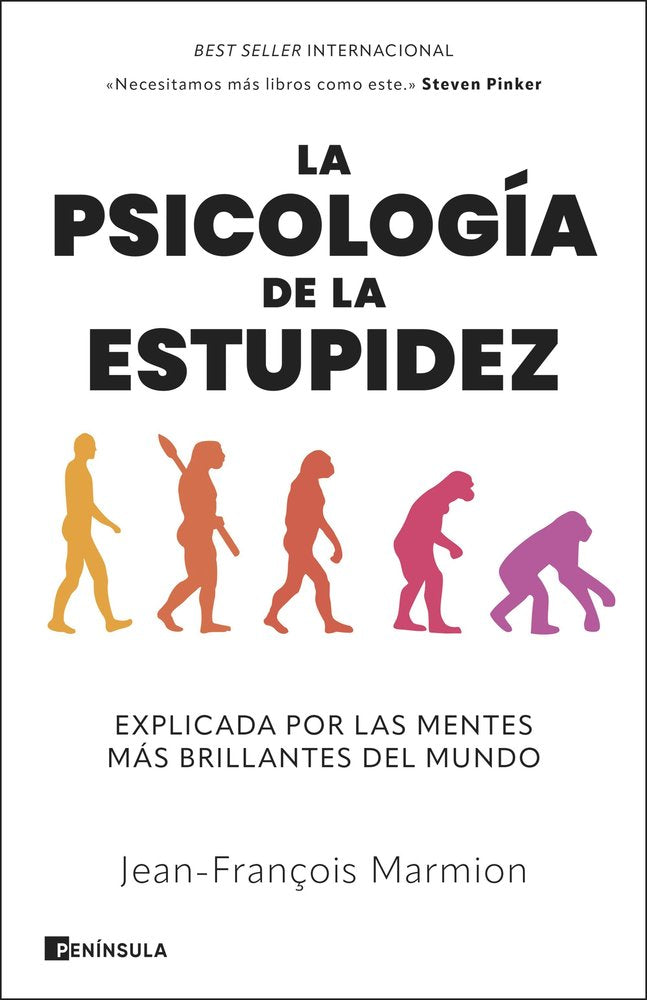 LA PSICOLOGIA DE LA ESTUPIDEZ, de JEAN-FRANÇOIS MARMION | portada del libro