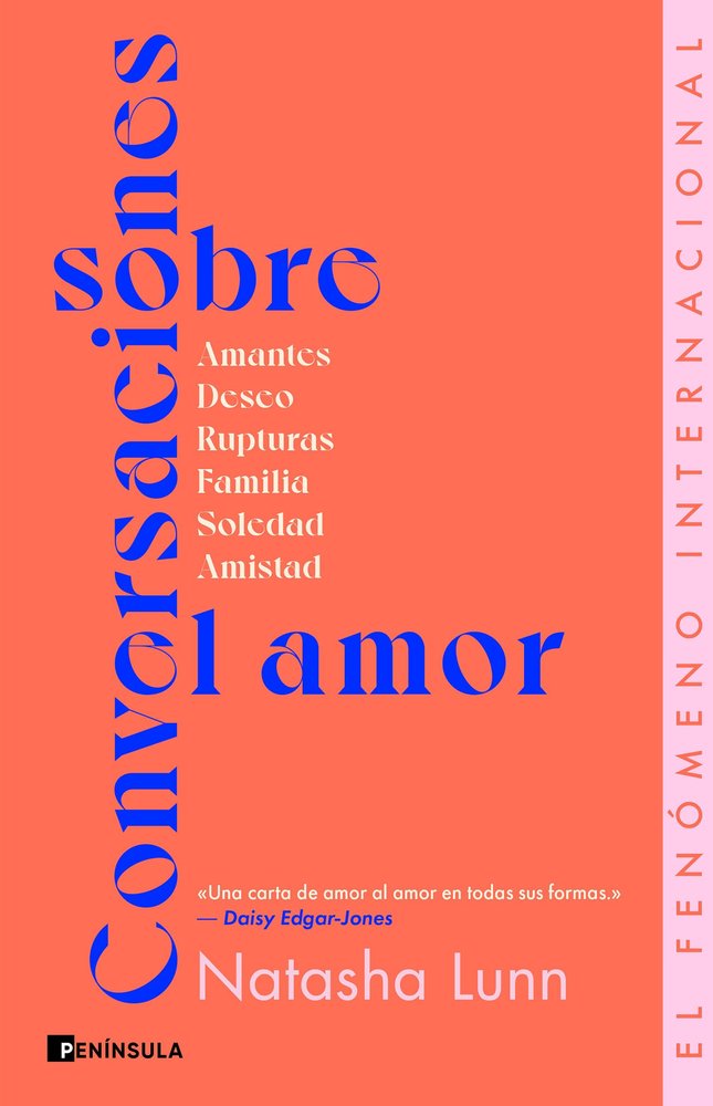 CONVERSACIONES SOBRE EL AMOR, de NATASHA LUNN | portada del libro