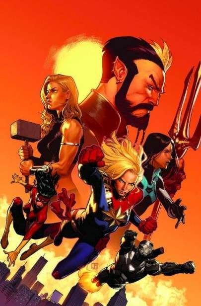 CAPITANA MARVEL 1 EL NUEVO MUNDO, de VVAA | portada del libro