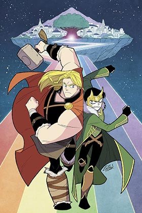 MA13 THOR Y LOKI PROBLEMA DOBLE, de TAMAKI,MARIKO | portada del libro