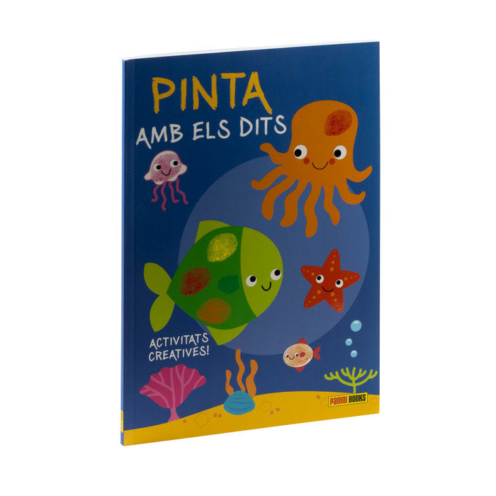 PINTA AMB ELS DITS BLAU, de PHIONA GALLOWAY | portada del libro