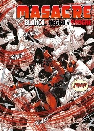 MGN MASACRE BLANCO NEGRO Y SANGRE, de PHIL NOTO#WHILCE PORTACIO#ED BRISSON#JAM | portada del libro
