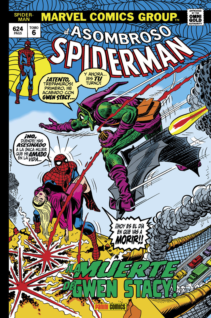 ASOM SPIDERMAN 06 MG MUERTE D GWEN STACY, de AA.VV. | portada del libro
