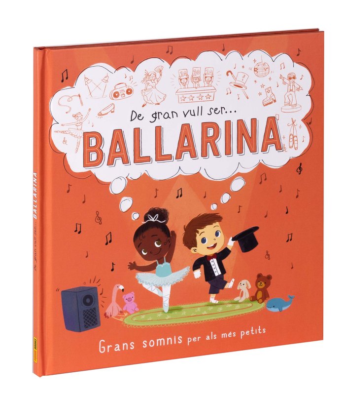 DE GRAN VULL SER... BALLARINA, de MARNIE WILLOW | portada del libro