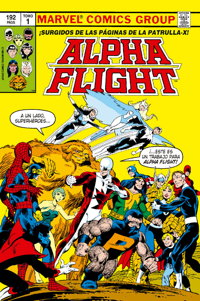 Biblioteca alpha flight n.1. 1983-84: alpha flight 1-6 usa, de JOHN BYRNE | portada del libro