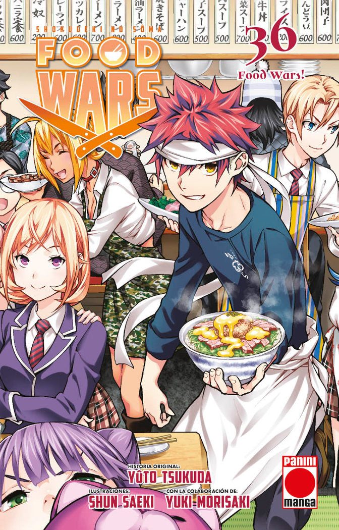 FOOD WARS 36, de AA.VV. | portada del libro