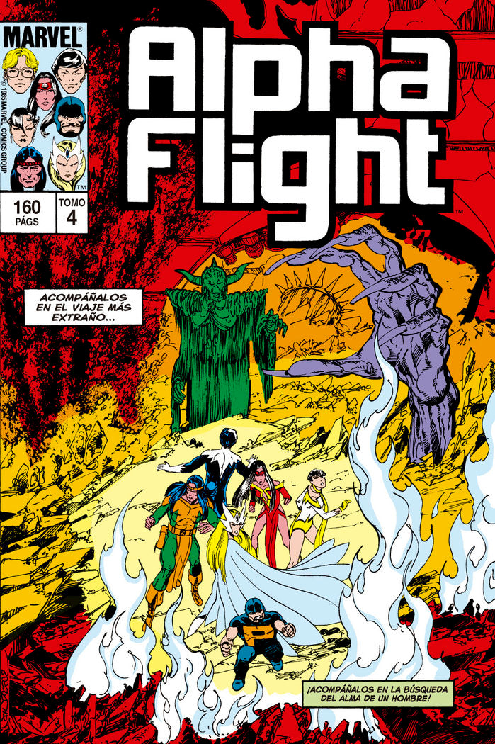 Biblioteca alpha flight n.4. 1985: alpha flight 20-24 usa, de JOHN BYRNE | portada del libro