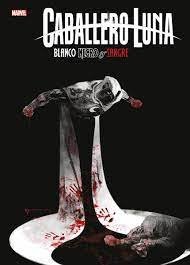 Caballero luna. blanco, negro y sangre, de JORGE FORNES | portada del libro