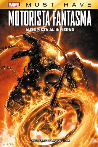 MOTORISTA FANTASMA AUTOPISTA AL INFIERNO, de CLAYTON CRAIN | portada del libro