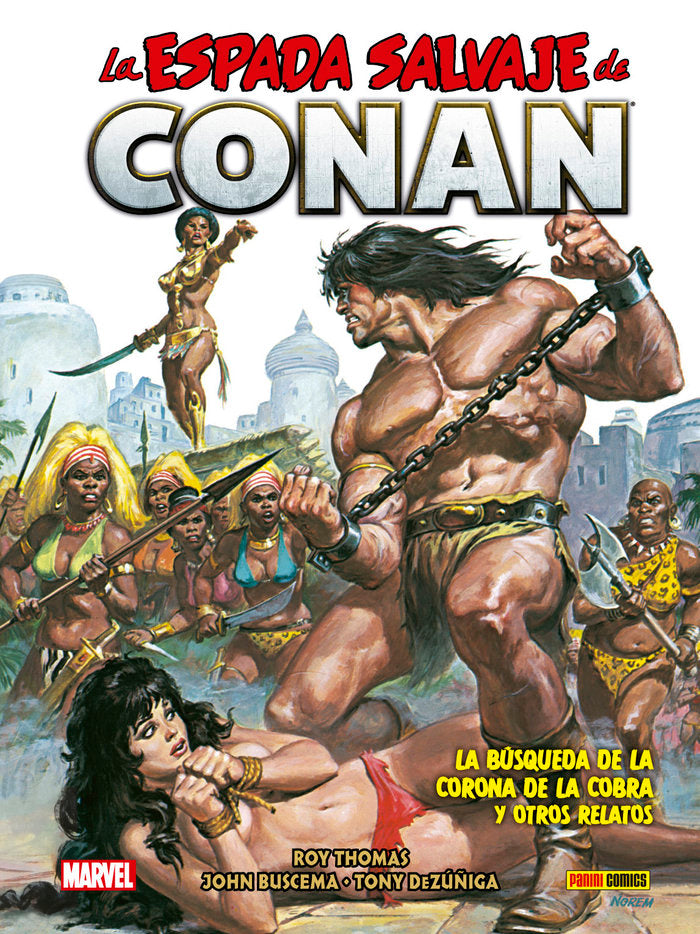 Biblioteca conan la espada salvaje de conan n.13, de ROY THOMAS | portada del libro