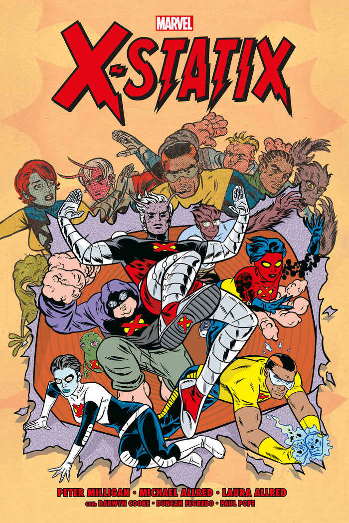 Marvel omnibus x-statix 1, de MIKE ALLRED | portada del libro