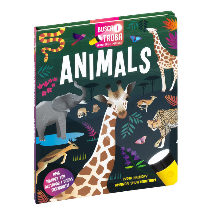 BUSCA I TROBA LLANTERNA MAGICA ANIMALS | portada del libro