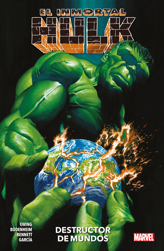 MP36 INMORTAL HULK 5 DESTRUCTOR MUNDOS, de GERMAN GARCIA | portada del libro