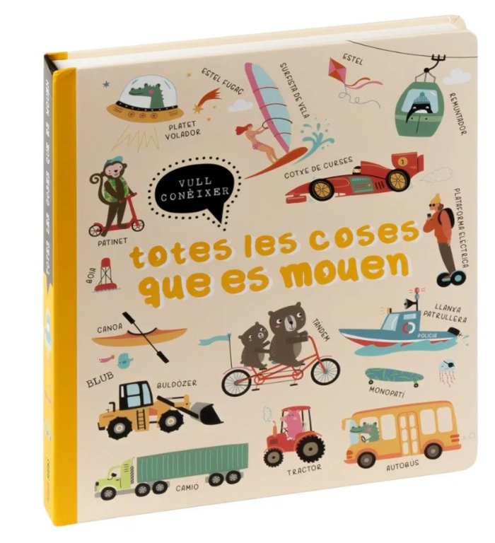 TOTES LES COSES QUE ES MOUEN, de TANJA LOUWERS | portada del libro