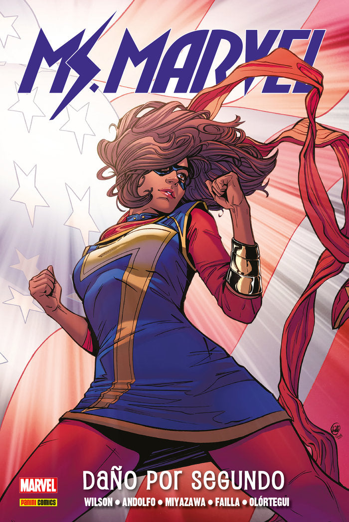 MS MARVEL V1 04 DAÑO POR SEGUNDO, de MARCO FAILLA, G.WILLOW WILSON, FRANCESCO | portada del libro