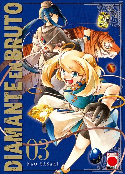 DIAMANTE EN BRUTO 03, de NAO SASAKI | portada del libro