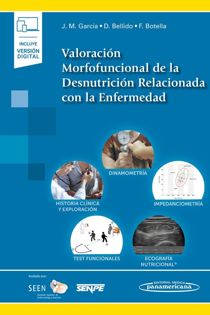 VALORACION MORFOFUNCIONAL DE LA DESNUTRICION, de GARCIA | portada del libro