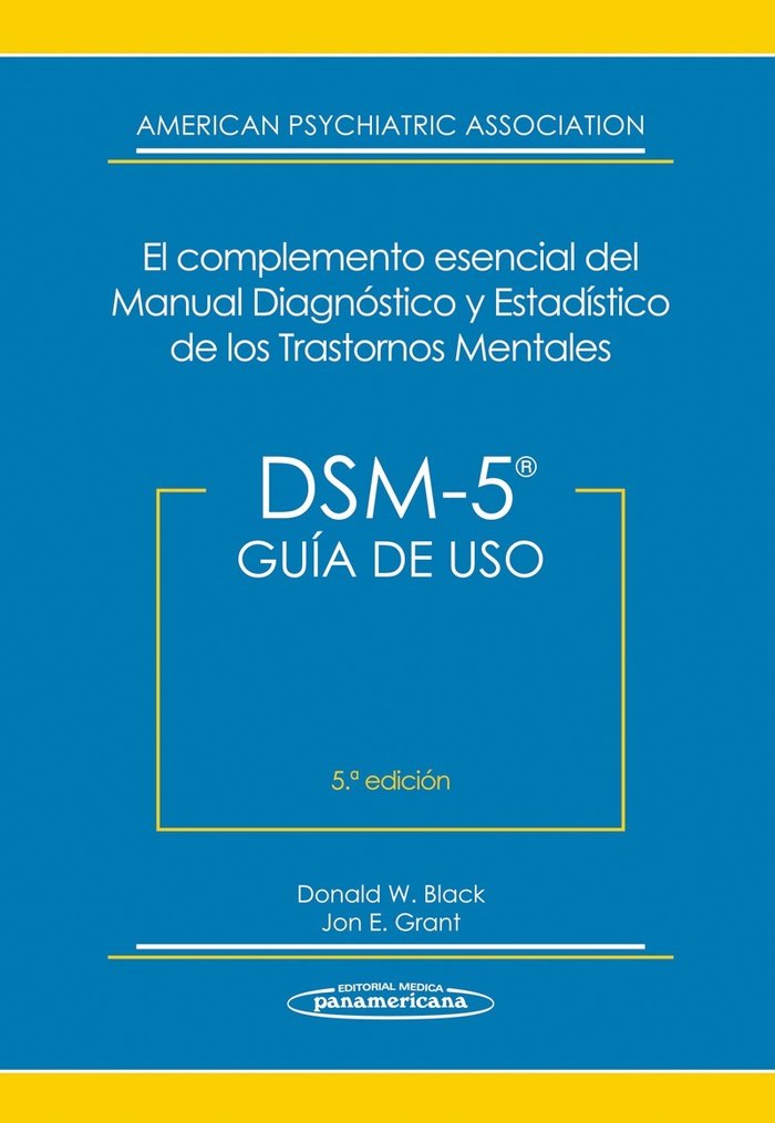 DSM-5. GUIA DE USO + E-BOOK, de W. BLACK, DONALD | portada del libro