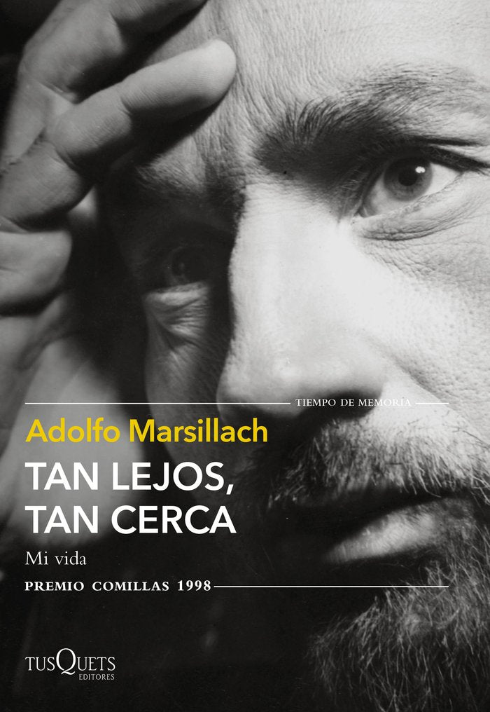 TAN LEJOS, TAN CERCA, de ADOLFO MARSILLACH | portada del libro
