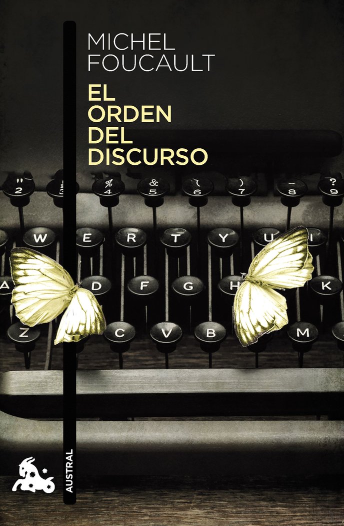 EL ORDEN DEL DISCURSO, de MICHEL FOUCAULT | portada del libro