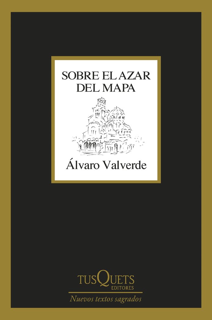 SOBRE EL AZAR DEL MAPA, de ALVARO VALVERDE | portada del libro
