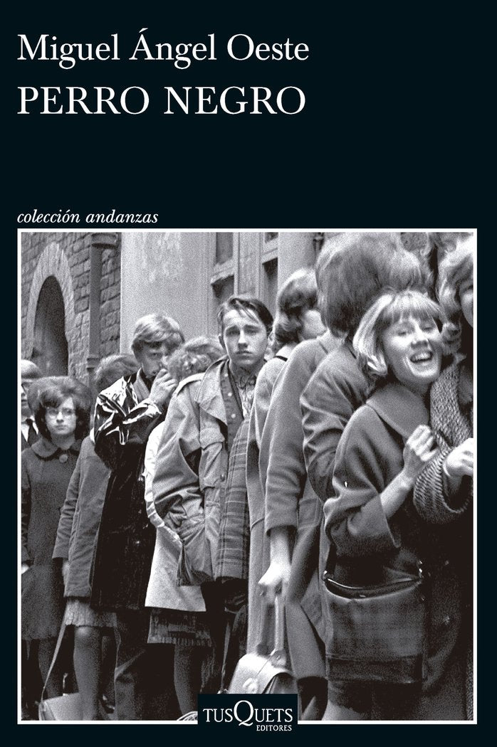 PERRO NEGRO, de MIGUEL ANGEL OESTE | portada del libro