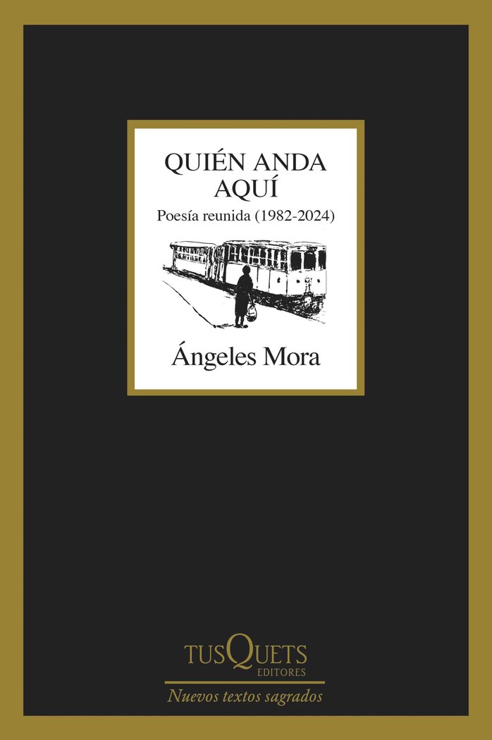 QUIEN ANDA AQUI, de ANGELES MORA | portada del libro