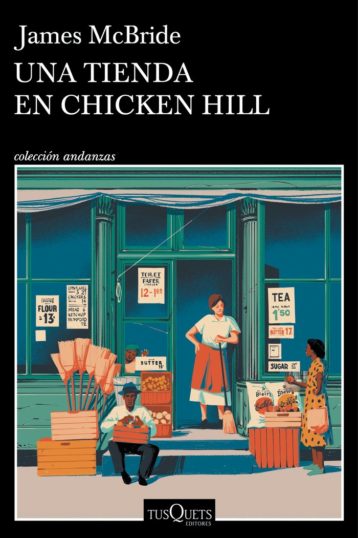 UNA TIENDA EN CHICKEN HILL, de MCBRIDE, JAMES | portada del libro