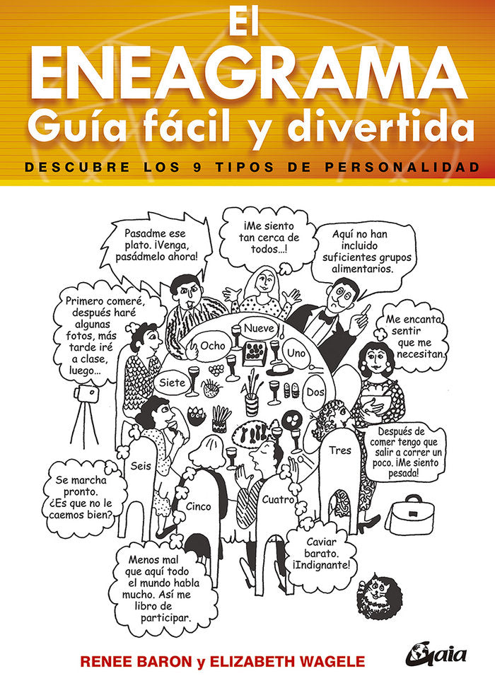 EL ENEAGRAMA GUIA FACIL Y DIVERTIDA, de BARON, RENEE | portada del libro