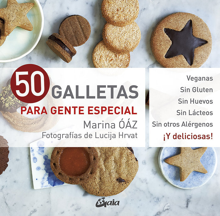 50 GALLETAS PARA GENTE ESPECIAL, de OAZ, MARINA | portada del libro